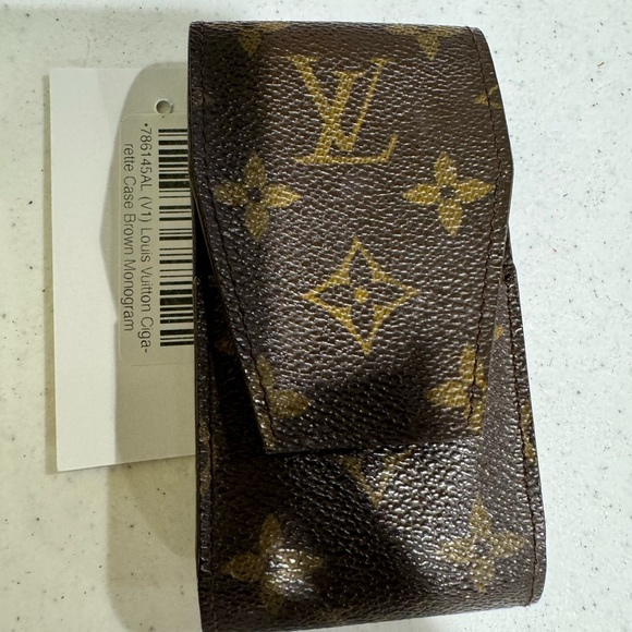 786145AL (V1) Louis Vuitton Cigarette Case Brown Monogram - Picture 12 of 13